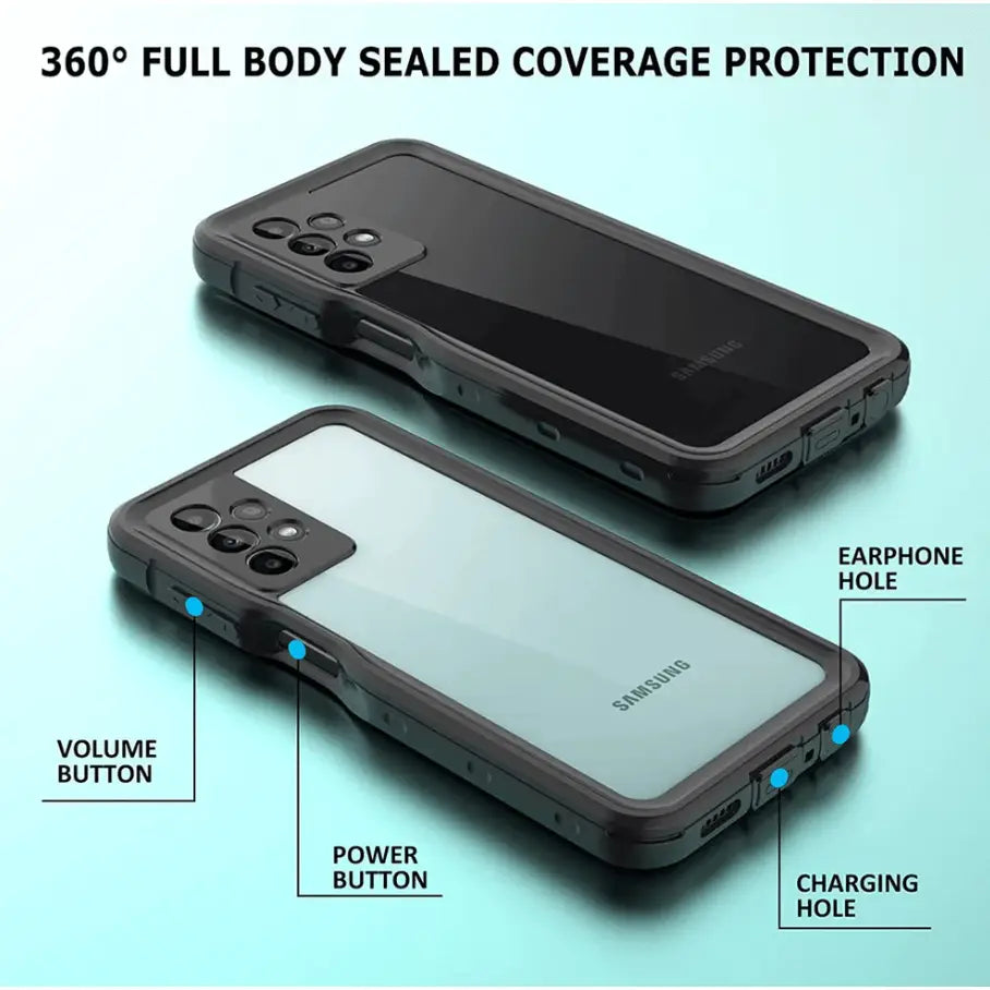 Samsung Galaxy A13 4G Waterproof Case Redpepper Full Protection