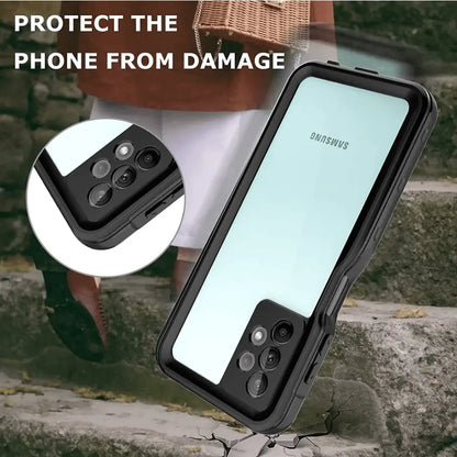 Samsung Galaxy A13 4G Waterproof Case Redpepper Full Protection