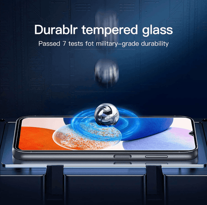 Samsung Galaxy A17 Tempered Glass Screen Protector – 9H HD Clear 2.5D Rounded Edge