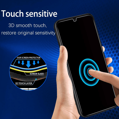 Samsung Galaxy A07 Privacy Tempered Glass Screen Protector (2 Pack) – 9H HD Anti-Spy, 2.5D Rounded Edge, Impact & Scratch Resistant