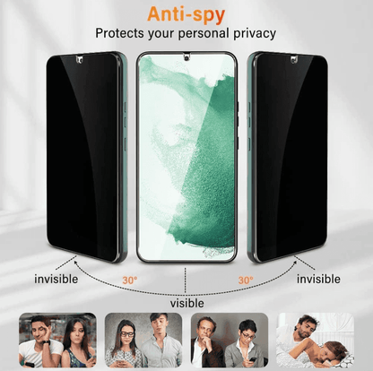 Samsung Galaxy A26 5G Privacy Tempered Glass Screen Protector – 9H HD Anti-Spy, 2.5D Rounded Edge, Impact & Scratch Resistant
