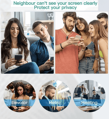 Samsung Galaxy A22 4G Privacy Tempered Glass Screen Protector (2 Pack) – 9H HD Anti-Spy, 2.5D Rounded Edge, Impact & Scratch Resistant