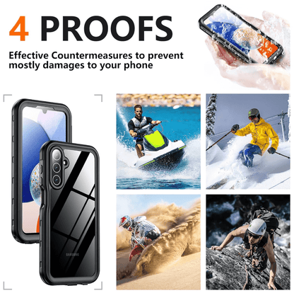 Samsung Galaxy A14 4G/5G Waterproof Case Redpepper Full Protection