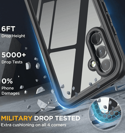 Samsung Galaxy A15 4G/5G Waterproof Case Redpepper Full Protection