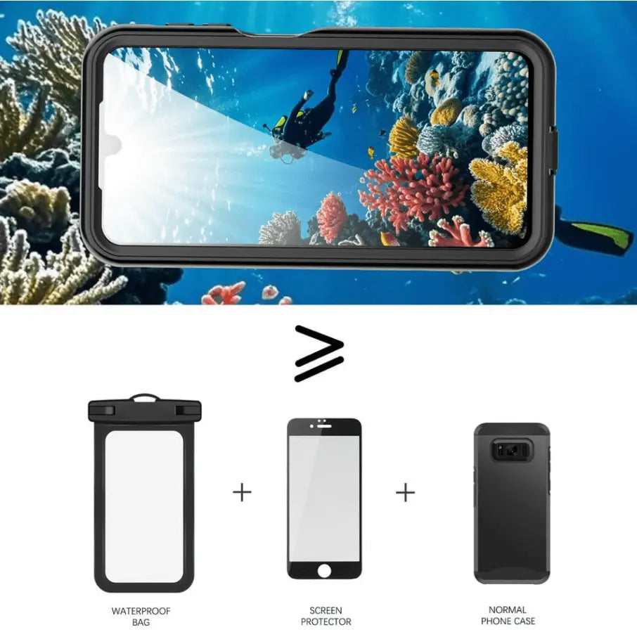 Samsung Galaxy A17 5G Waterproof Case Redpepper Full Body Protection