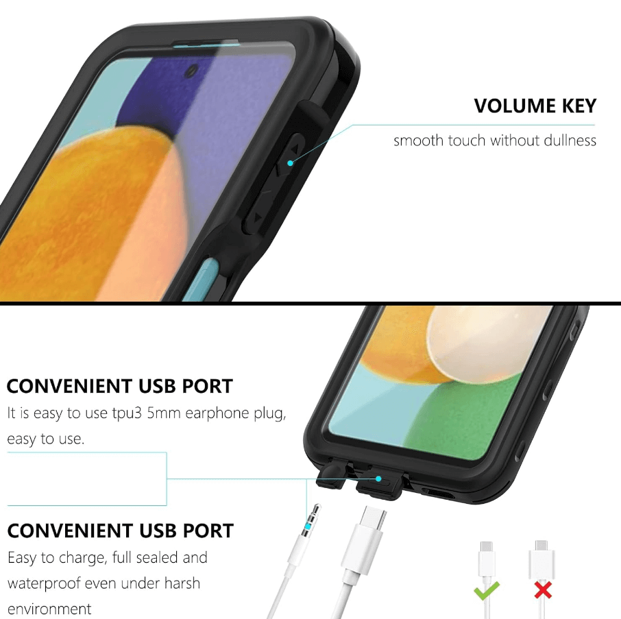 Samsung Galaxy A23 4G / 5G Waterproof Case Redpepper Full Body Protection