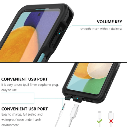 Samsung Galaxy A23 4G / 5G Waterproof Case Redpepper Full Body Protection