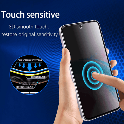 Samsung Galaxy A37 5G Privacy Tempered Glass Screen Protector (2 Pack) – 9H HD Anti-Spy, 2.5D Rounded Edge, Impact & Scratch Resistant