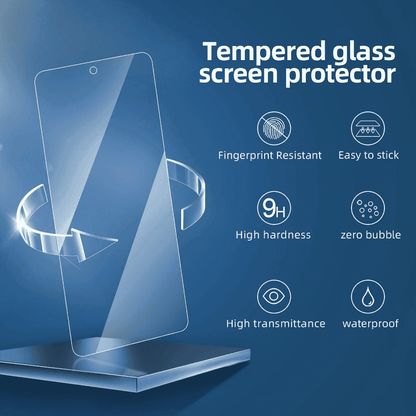 Samsung Galaxy A56 5G Tempered Glass Screen Protector – 9H HD Clear 2.5D Rounded Edge
