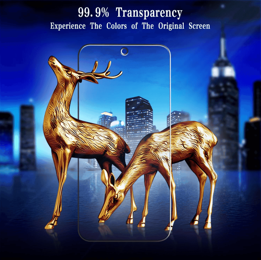 Samsung Galaxy A35 5G Tempered Glass Screen Protector – 9H HD Clear 2.5D Rounded Edge