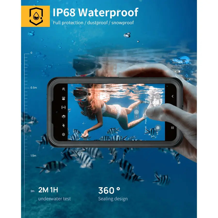 Samsung Galaxy A35 5G Waterproof Case Redpepper Full Protection