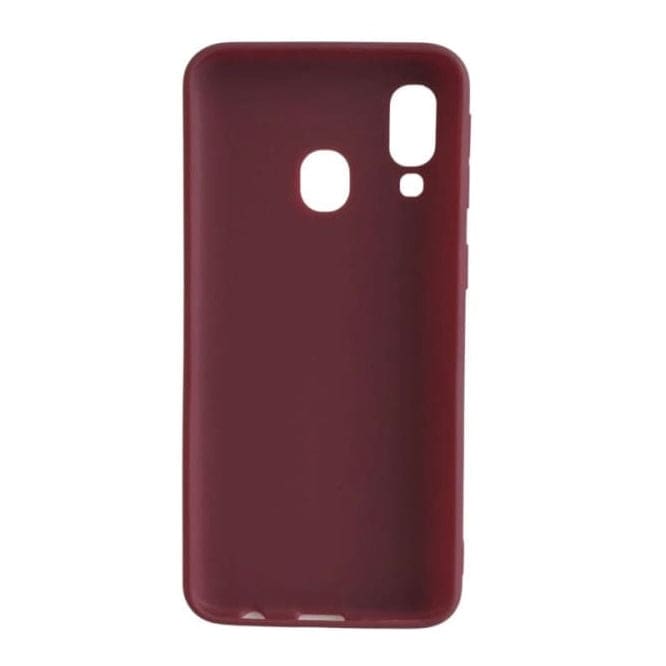 Samsung Galaxy A40 Case (Maroon)