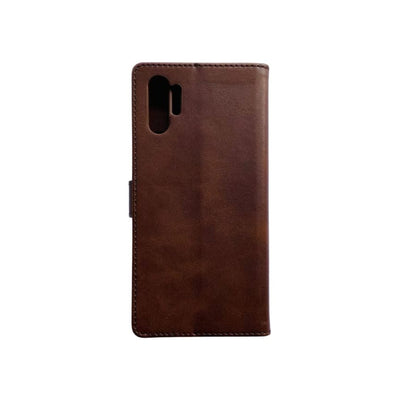 Synthetic Leather Flip Case for Samsung Galaxy Note 10 Plus