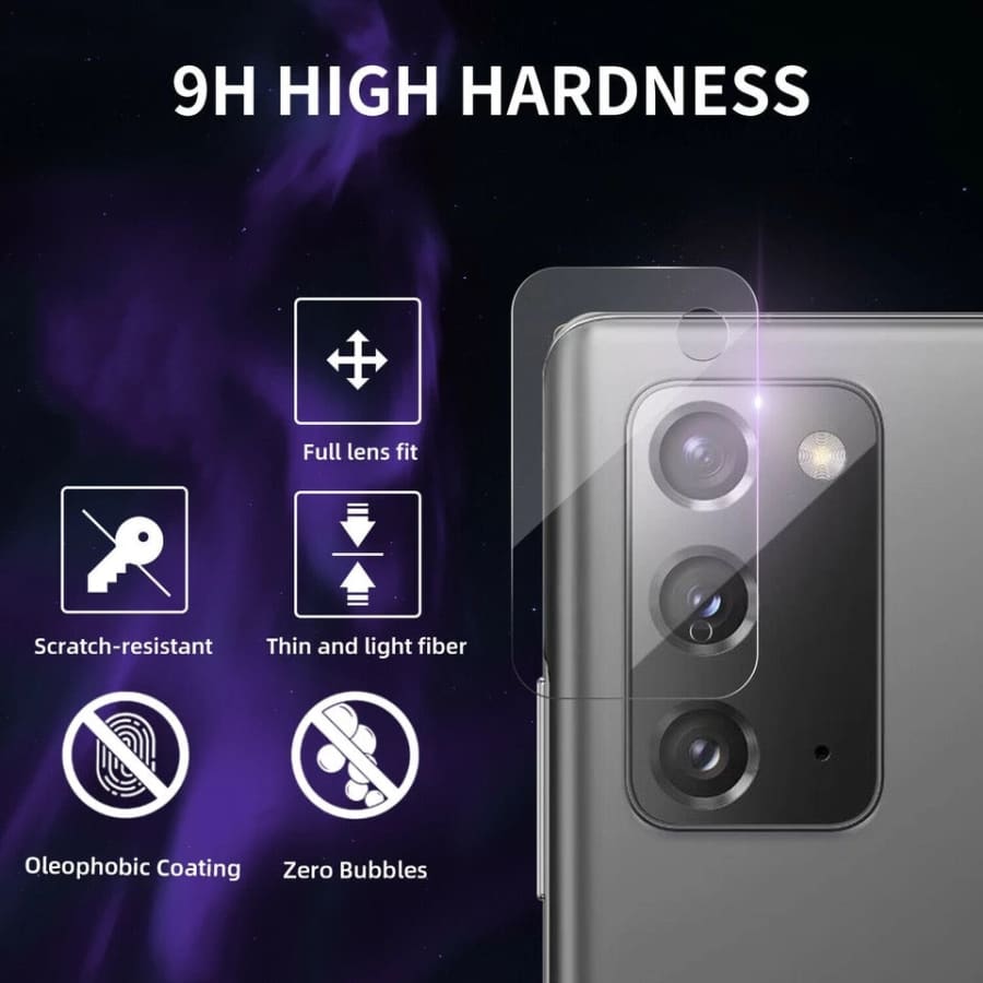 Camera Screen Protectors for Samsung Galaxy Note 20 Ultra (Pack of 2)