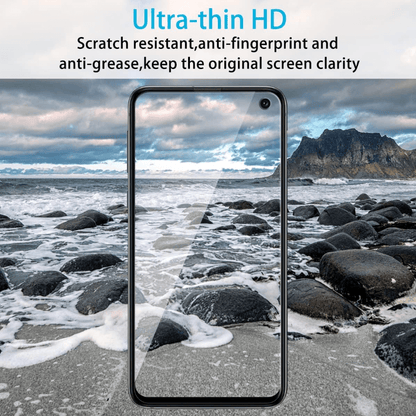 Samsung Galaxy S10E Tempered Glass Screen Protector – 9H HD Clear 2.5D Rounded Edge