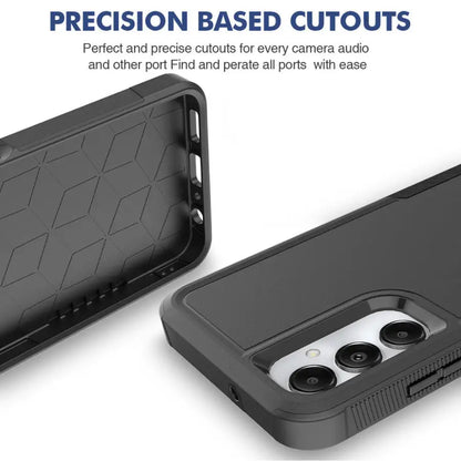 Samsung Galaxy S20 FE Dual Layer Armor Hard Case – Black