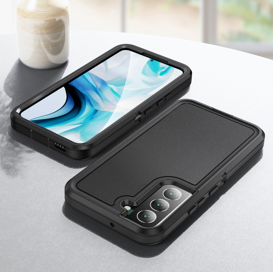 Samsung Galaxy S22 Plus Triple Layer Armor Hard Case | 3-Layer Armor PC TPU Cover