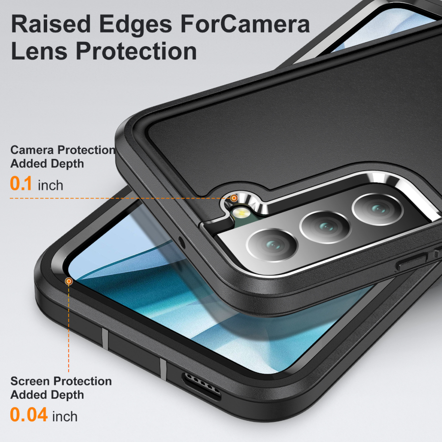 Samsung Galaxy S21 Triple Layer Armor Hard Case | 3-Layer Armor PC TPU Cover