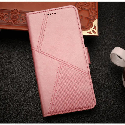 Samsung Galaxy S22 Plus Flip Wallet Case Cowhide Dot Pattern