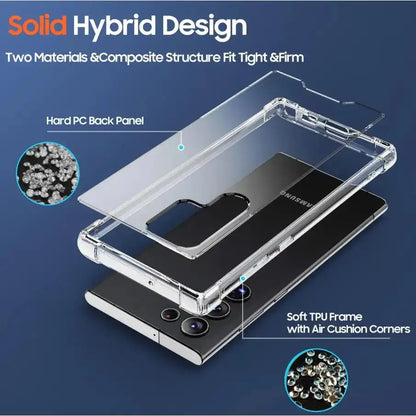 Samsung Galaxy S22 Ultra ROAR Armor Gel HD Clear Case