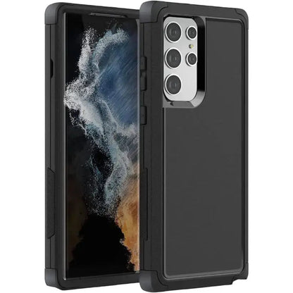 Samsung Galaxy S22 Ultra Triple Layer Armor Hard Case | 3-Layer Armor PC TPU Cover
