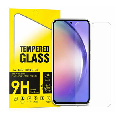 Samsung Galaxy S23 FE Clear Tempered Glass Screen Protector – 9H HD, 2.5D Rounded Edge, Impact & Scratch Resistant