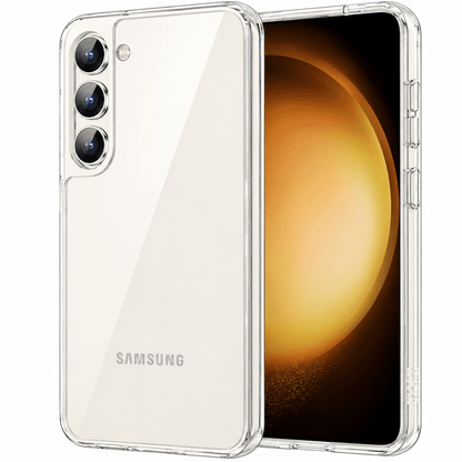 Samsung Galaxy S23 Hybrid Ultra Clear Shockproof Case – Hard Back with Soft Bumper
