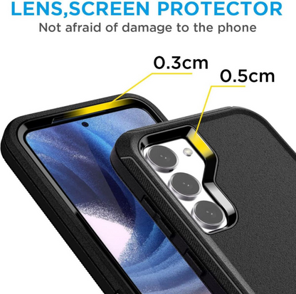 Samsung Galaxy S23 Plus Triple Layer Armor Hard Case | 3-Layer Armor PC TPU Cover
