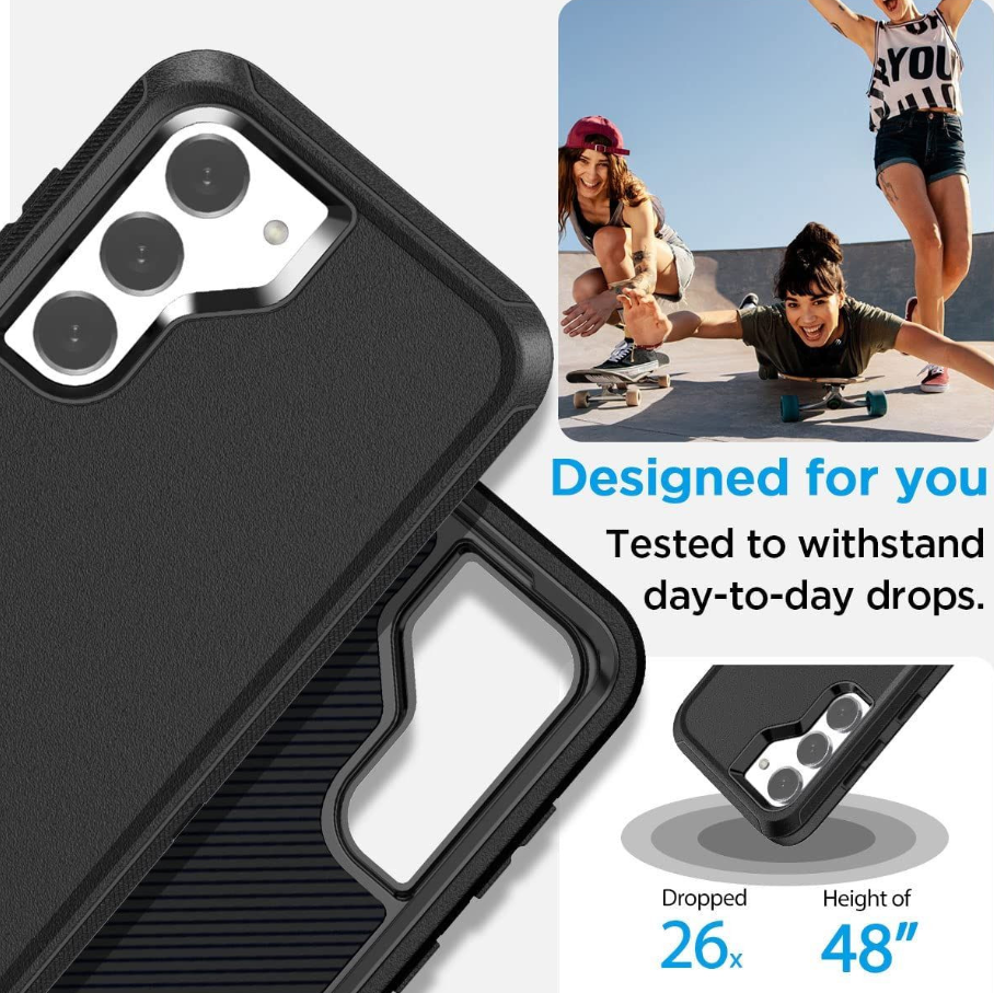 Samsung Galaxy S23 Triple Layer Armor Hard Case | 3-Layer Armor PC TPU Cover
