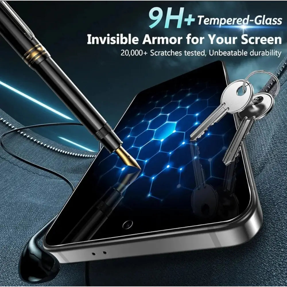 Samsung Galaxy S23+ Plus Privacy Tempered Glass Screen Protector (2 Pack) – 9H HD Anti-Spy, 2.5D Rounded Edge, Impact & Scratch Resistant