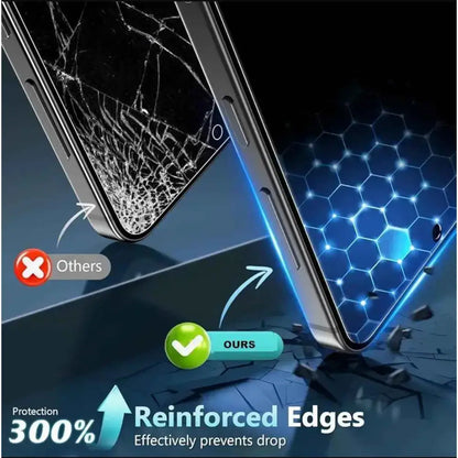 Samsung Galaxy S23 Privacy Tempered Glass Screen Protector (2 Pack) – 9H HD Anti-Spy, 2.5D Rounded Edge, Impact & Scratch Resistant
