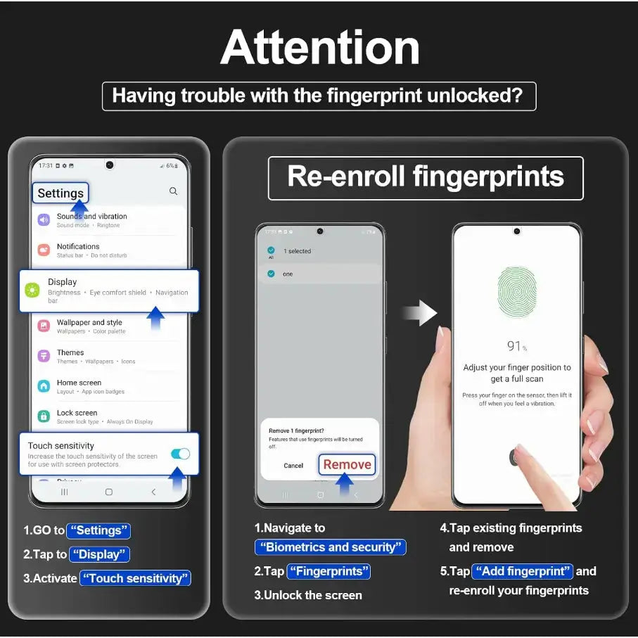 Samsung Galaxy S23 Ultra Clear Tempered Glass Screen Protector (2 Pack) – 9H HD, 2.5D Rounded Edge, Impact & Scratch Resistant