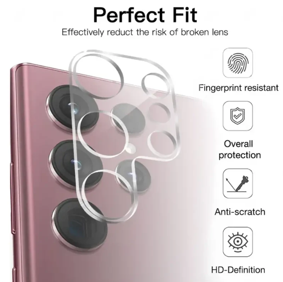Samsung Galaxy S23 Ultra Glass Camera Lens Shield Protector