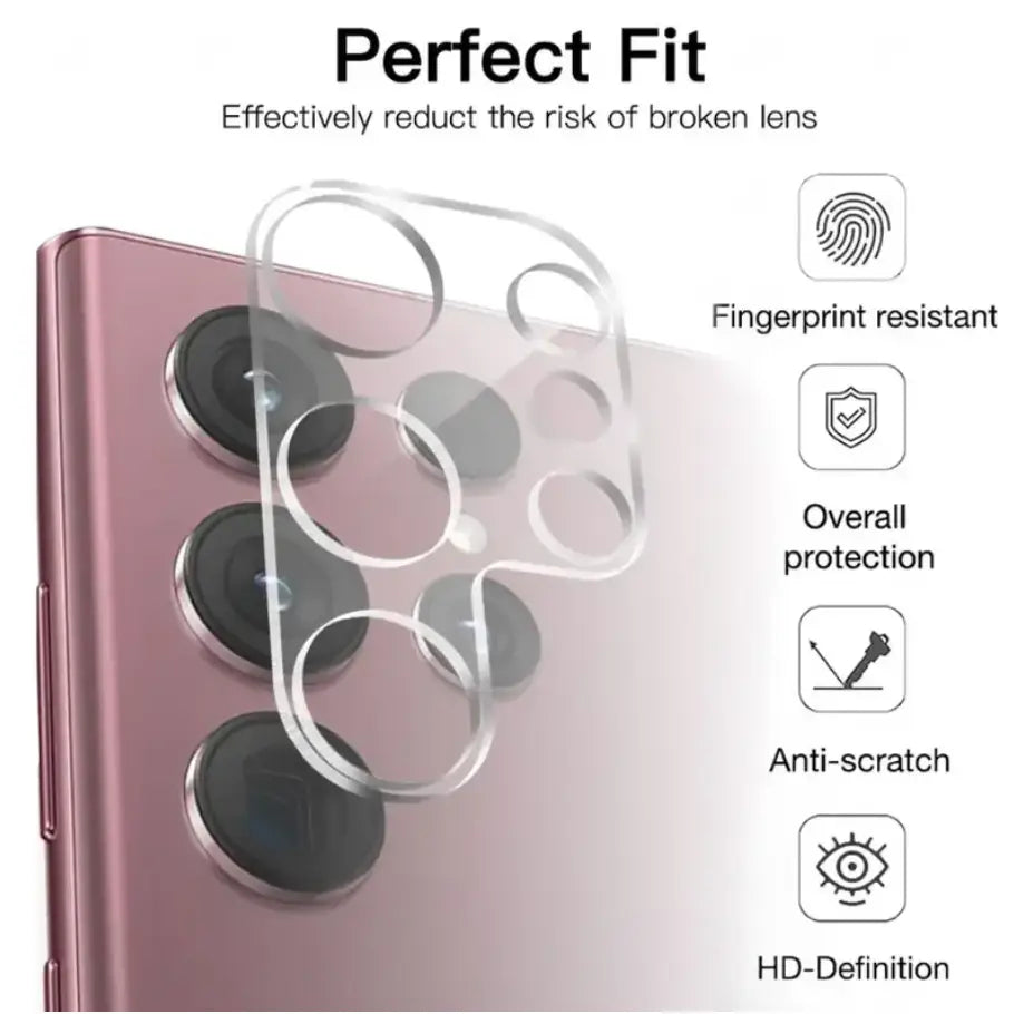 Samsung Galaxy S23 Ultra Glass Camera Lens Shield Protector