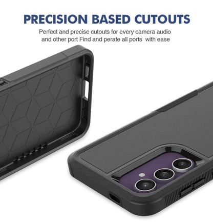 Samsung Galaxy S24 FE Dual Layer Armor Hard Case