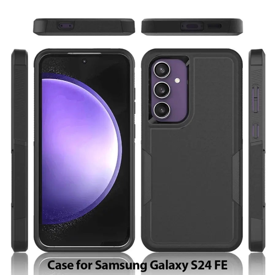 Samsung Galaxy S24 FE Dual Layer Armor Hard Case