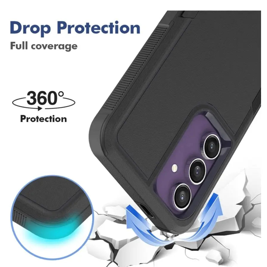 Samsung Galaxy S24 FE Dual Layer Armor Hard Case
