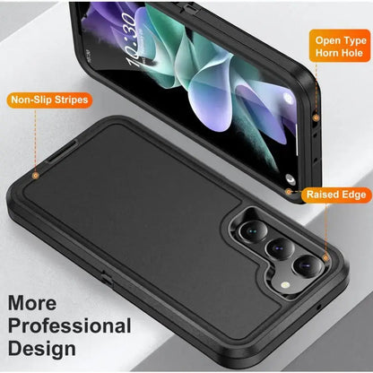 Samsung Galaxy S24+ Plus Triple Layer Armor Hard Case | 3-Layer Armor PC TPU Cover