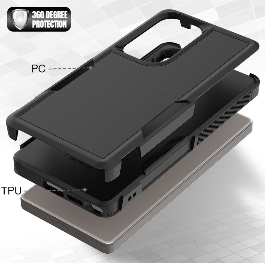 Samsung Galaxy S26 Ultra Dual Layer Armor Hard Case