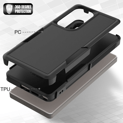 Samsung Galaxy S24 Ultra Dual Layer Armor Hard Case