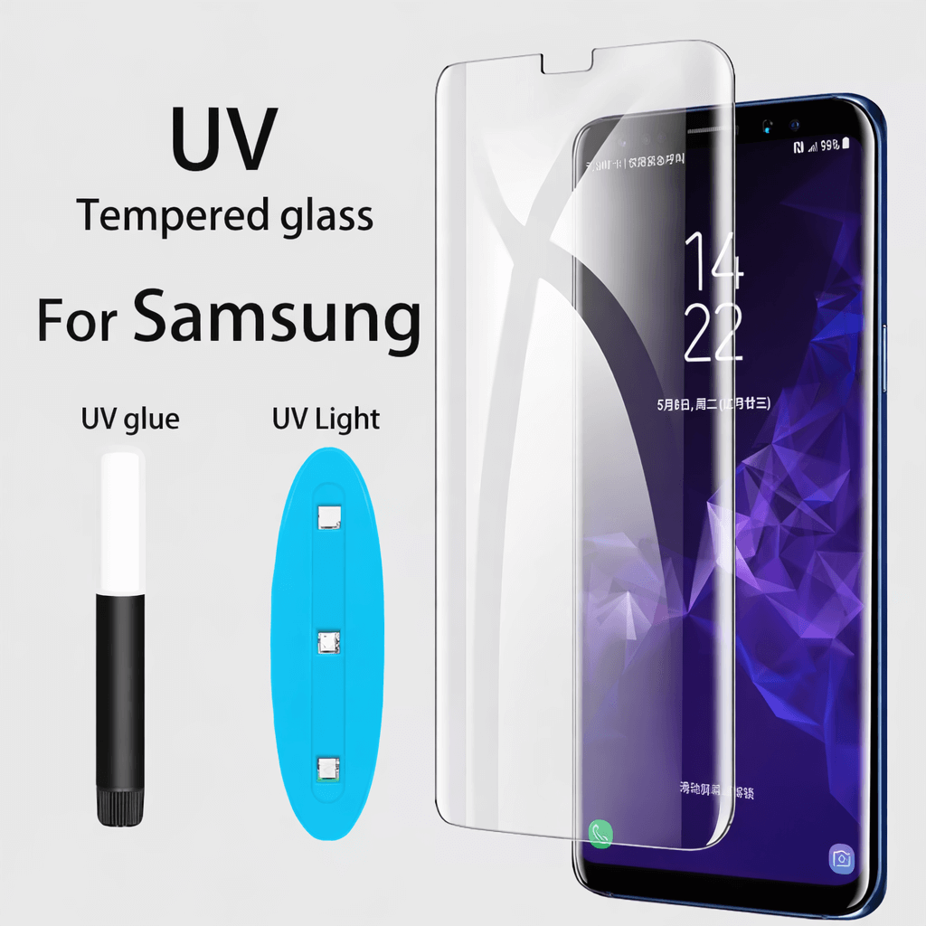 UV Liquid Full Glue Tempered Glass for Samsung Galaxy S21 Ultra