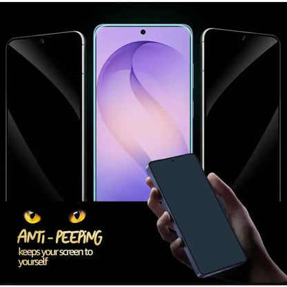 Samsung Galaxy S25 Privacy Tempered Glass Screen Protector (2 Pack) – 9H HD Anti-Spy, 2.5D Rounded Edge, Impact & Scratch Resistant