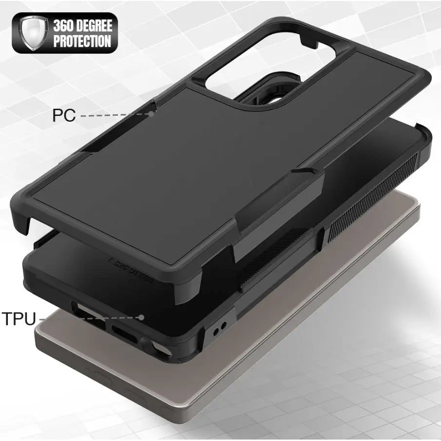 Samsung Galaxy S25 Ultra Dual Layer Armor Hard Case