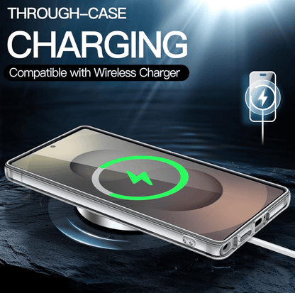Samsung Galaxy S25 Ultra Hybrid Ultra Clear Shockproof Case – Hard Back with Soft Bumper