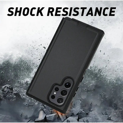 Samsung galaxy S25 Ultra Triple Layer Armor Hard Case | 3-Layer Armor PC TPU Cover