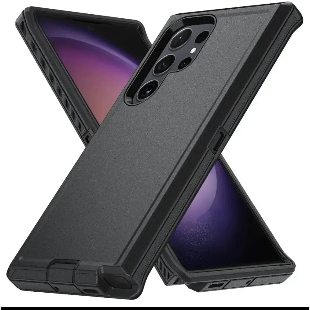 Samsung galaxy S25 Ultra Triple Layer Armor Hard Case | 3-Layer Armor PC TPU Cover