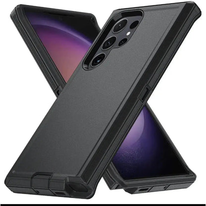 Samsung galaxy S25 Ultra Triple Layer Armor Hard Case | 3-Layer Armor PC TPU Cover
