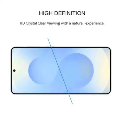Samsung Galaxy S26 Clear Tempered Glass Screen Protector (2 Pack) – 9H HD, 2.5D Rounded Edge, Impact & Scratch Resistant