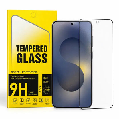 Samsung Galaxy S26 Clear Tempered Glass Screen Protector – 9H HD, 2.5D Rounded Edge, Impact & Scratch Resistant