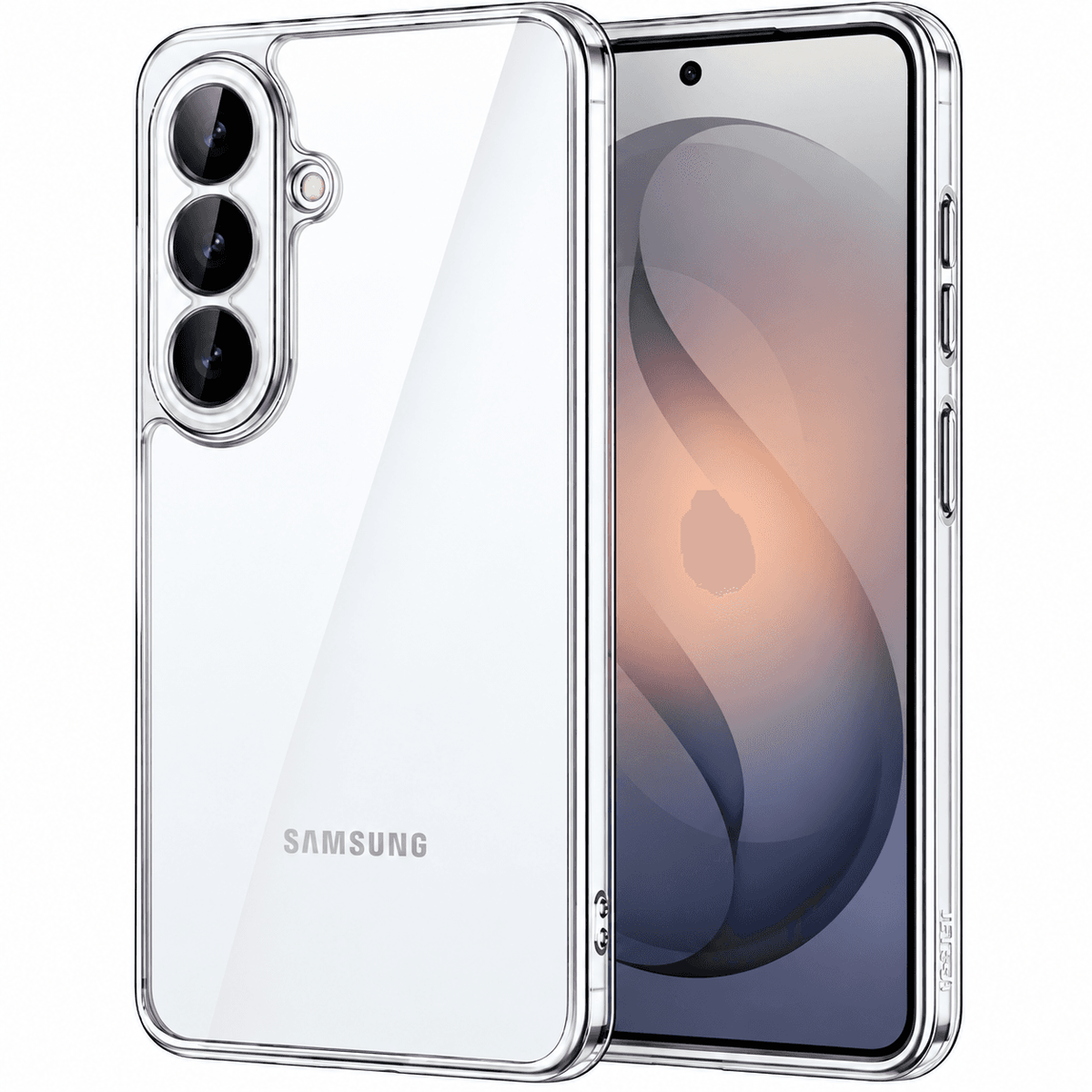 Samsung Galaxy S26 Plus Hybrid Ultra Clear Shockproof Case – Hard Back with Soft Bumper